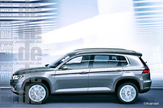Par rapport à l’actuel VW Tiguan, la prochaine génération sera moins lourde et disposera de nombreuses variantes, dont une hybride rechargeable