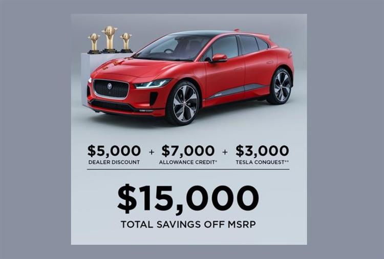 Sur les 7 premiers mois de l’année, le SUV électrique Jaguar i-Pace s’est écoulé à seulement 1 522 unités aux États-Unis