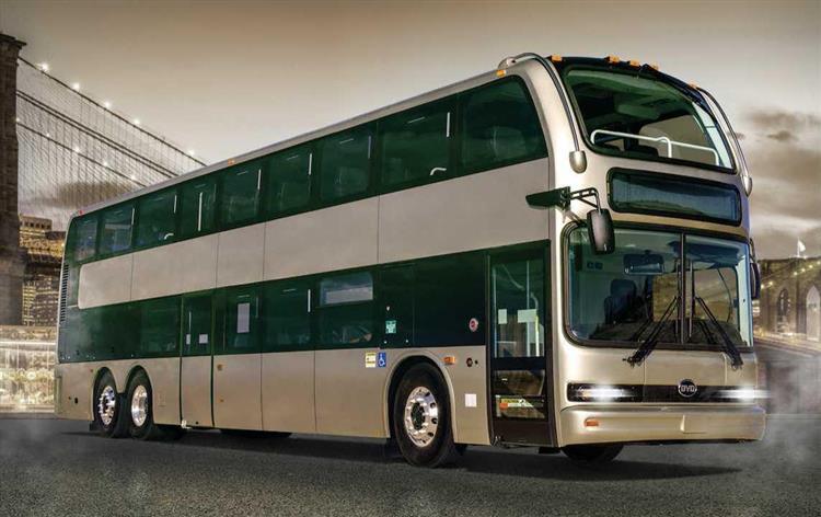 Offrant jusqu’à 370 km d’autonomie, le BYD C10MS à deux étages est considéré comme le plus grand autocar électrique du continent nord-américain