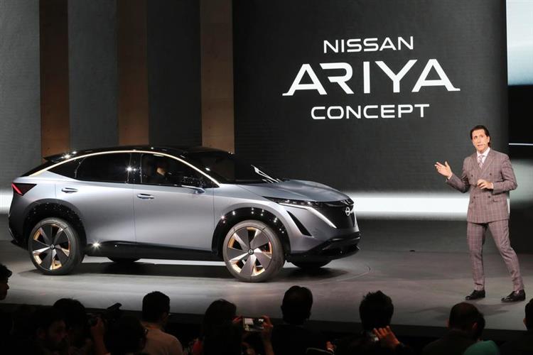 Inaugurée par le concept Ariya, la plateforme modulaire accueillera 7 modèles électriques Nissan