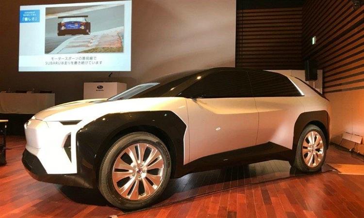 Engagé dans un ambitieux plan d’électrification, Subaru vient de révéler au Japon un concept qui préfigure un SUV électrique