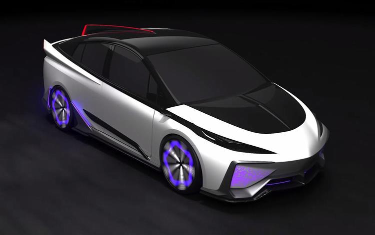 Présenté au Tokyo Auto Show, le concept Ambivalent repose sur une Toyota Prius hybride rechargeable