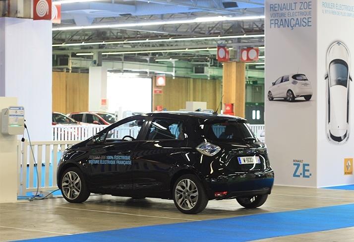 La Renault ZOE électrique sera l’un des 12 modèles à batteries disponibles à l’essai au Mondial 2014