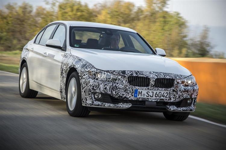 BMW Série 3 eDrive : la berline familiale hybride rechargeable sera disponible dès 2015