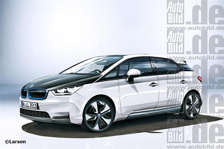 BMW i5 : le troisième modèle de la gamme i devrait intégrer une pile à combustible (crédits : Auto Bild)