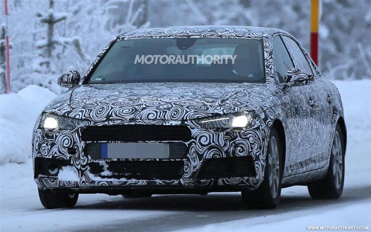 La nouvelle Audi A4 devrait être commercialisée en Europe d’ici la fin 2015 (crédits : Motor Authority)