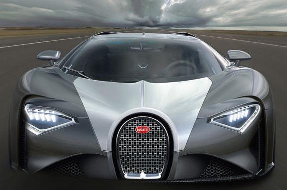 La remplaçante de la Bugatti Veyron recevra-t-elle un groupe hybride rechargeable de 1 500 ch et 1 500 Nm ? (crédits : Auto Bild)