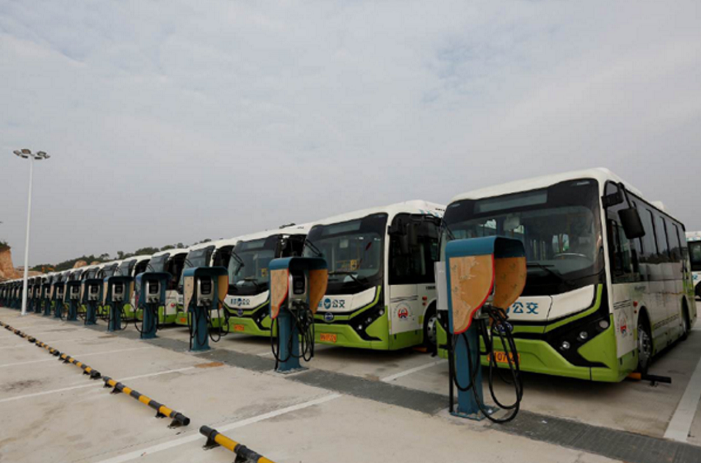 Bus électriques en Chine