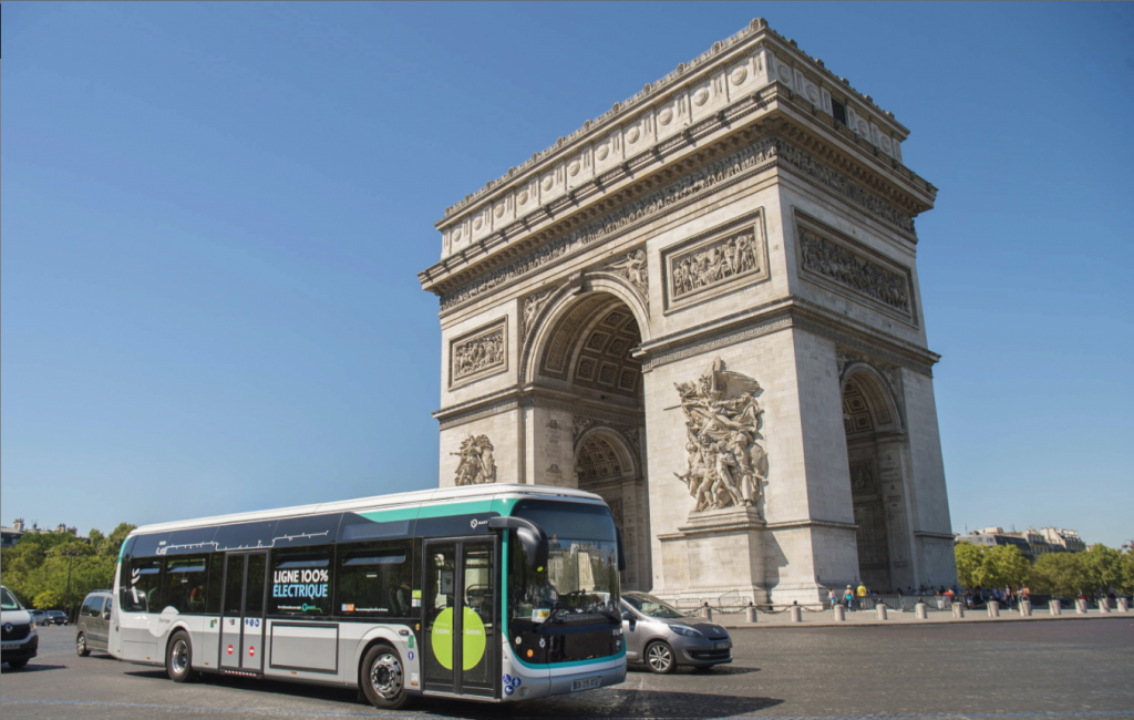 Bus électrique Paris