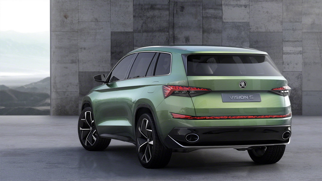 Skoda VisionS hybride rechargeable