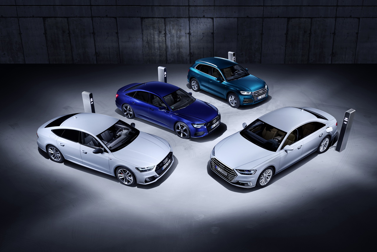 Audi hybrides rechargeables