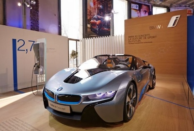 BMW i8 hybride rechargeable