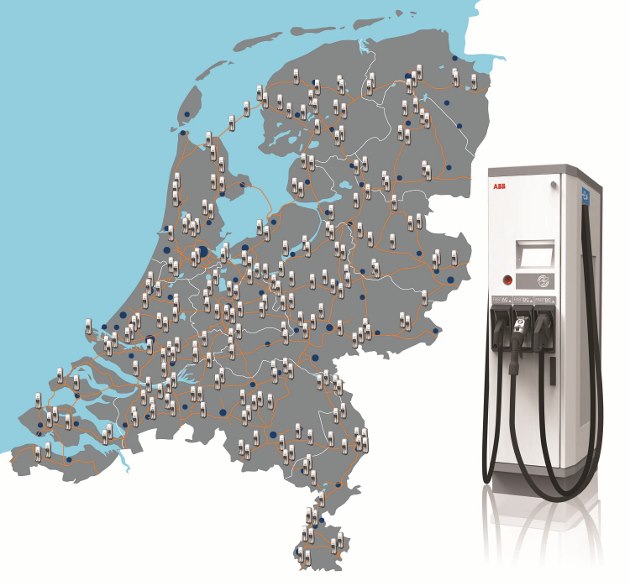 Bornes de recharge rapide Pays-Bas