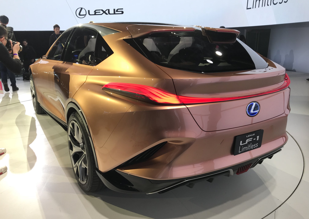 Au salon de Detroit, Lexus présente son concept de SUV-coupé baptisé LF-1 Limitless