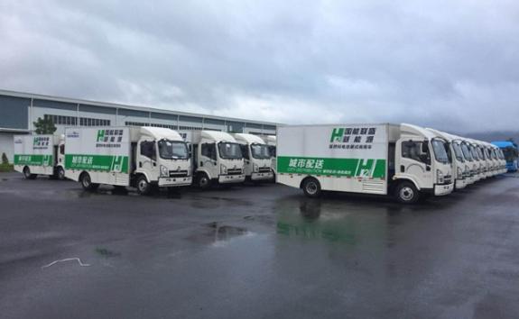 Shanghai va déployer la plus importante flotte de camions à hydrogène