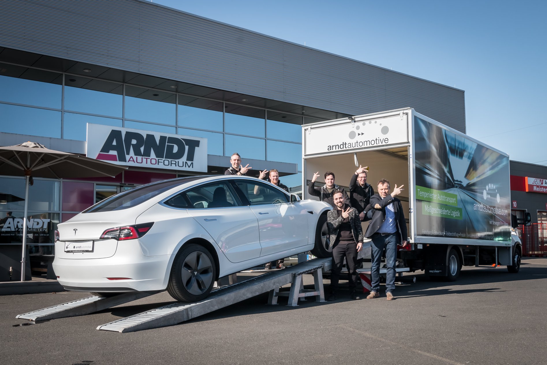 La Tesla Model 3 est en location en Allemagne