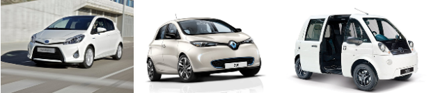 UGAP : Renault Zoé, Toyota Yaris HSD et Mia Electric